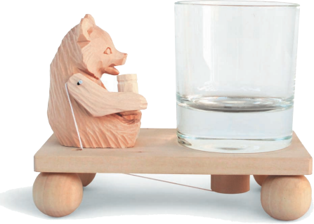 Drinking bear